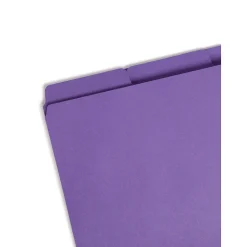 File Folders|Smead SuperTab Organizer File Folder, Oversized 1/3-Cut Tab, Letter, Assorted Colors, 3/Pack (11989)