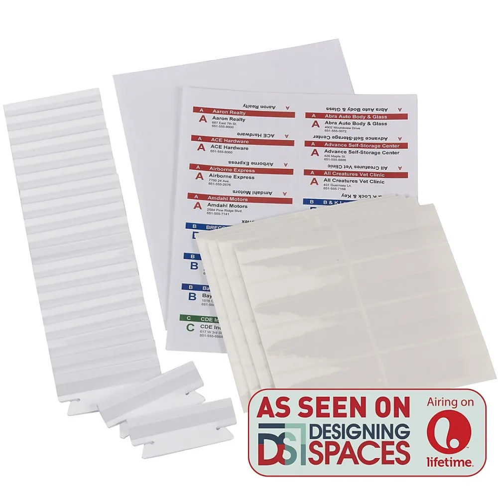 Labels|Smead Viewables File Folder Labels, 3.5" x 1.25", White, 25 Labels/Pack (64905)