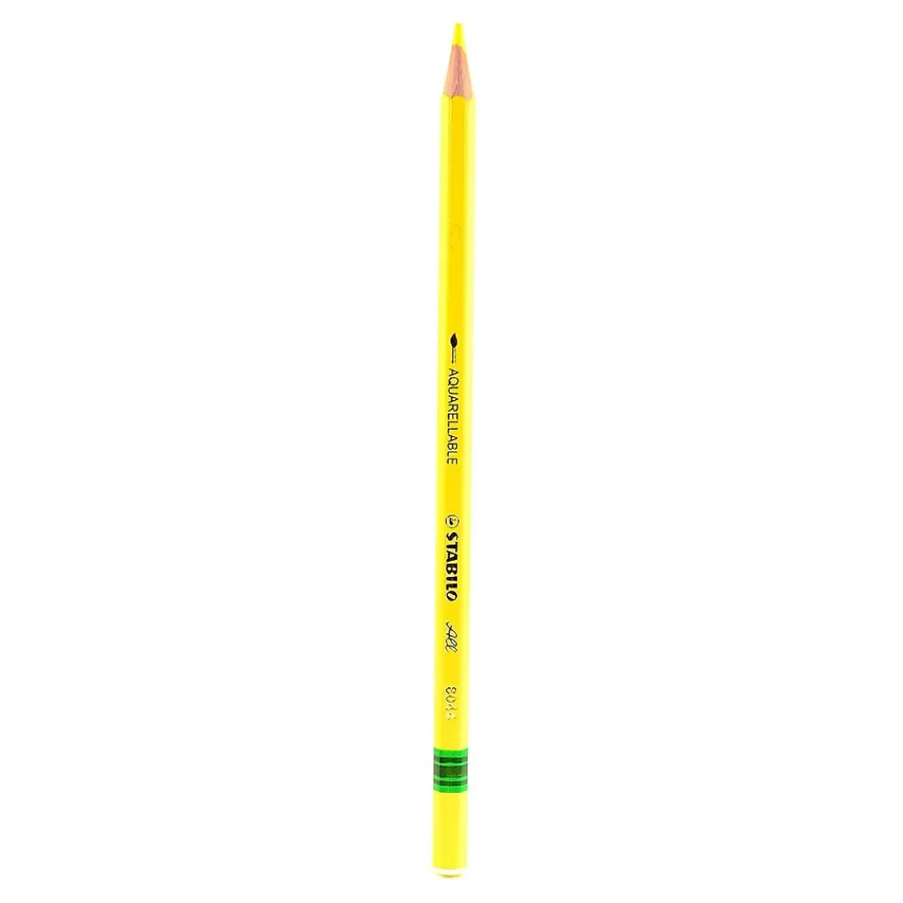Pencils|Stabilo All Pencil, Yellow, 24/Pack
