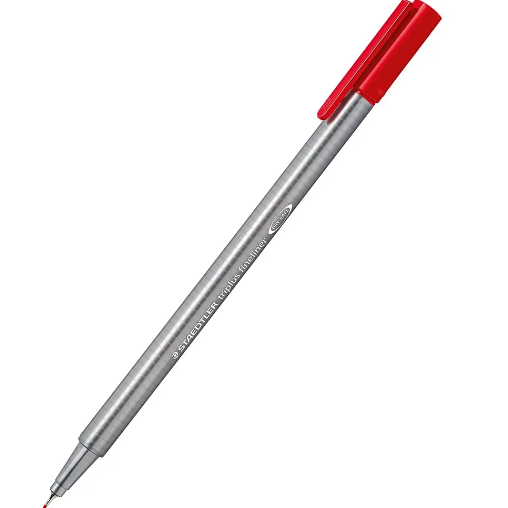 Pens|Staedtler triplus Felt Pens, Super Fine Point, Assorted Ink, 20/Pack (334 SB20)