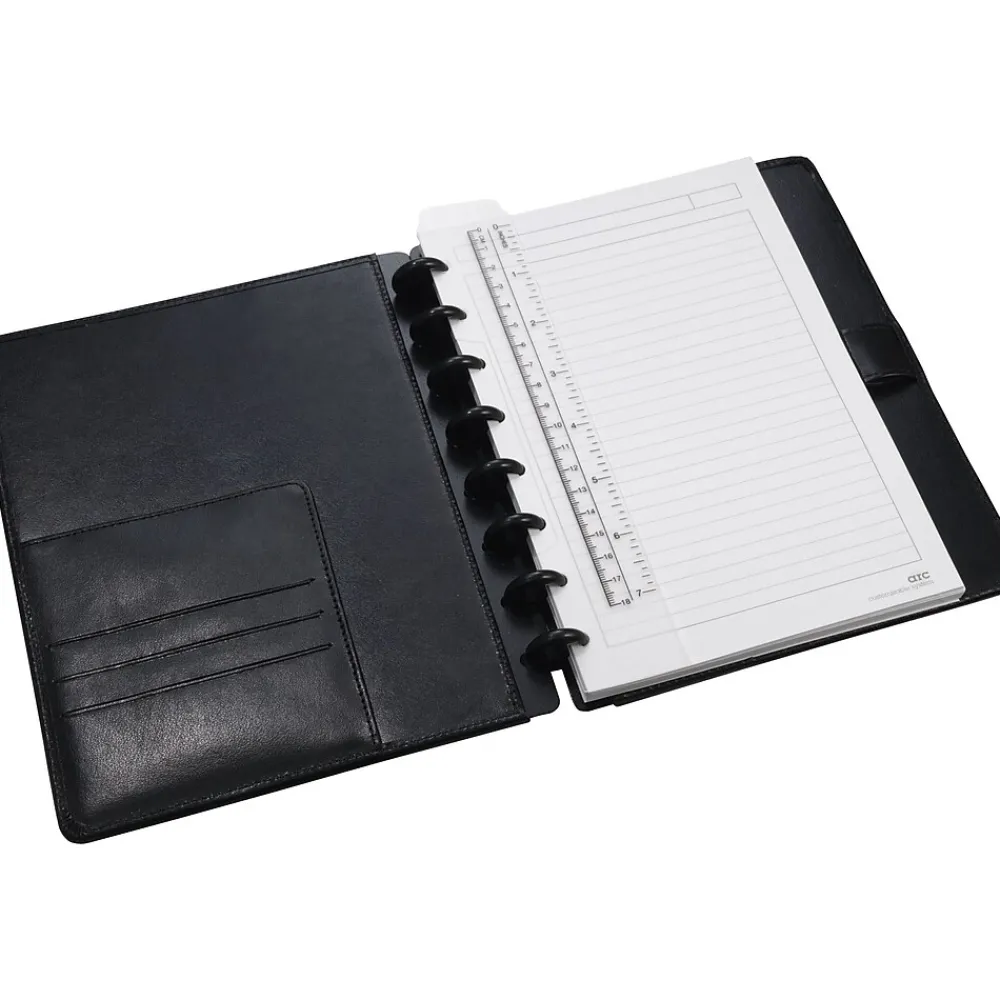 Notebooks|Staples ® Arc System 7" Standard Ruler, Junior Size, 7" (21801)