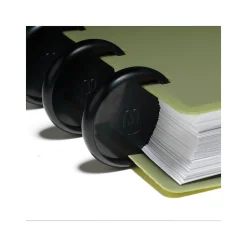 Notebooks|Staples Customizable Notebook Accessories, 60 Sheets, Black, 12/Pack (20773)