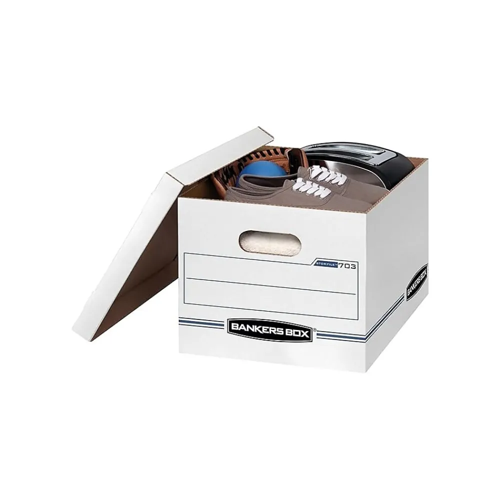 File Storage|Iris Staples® File Storage Plastic Crate, Letter/Legal Size, (STP-54269) Clear