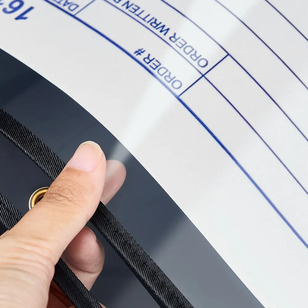 Sheet Protectors|Staples Heavy Weight Job Ticket Holder, 11" x 14", Clear, 25/Pack (28488)