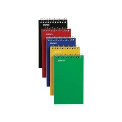 Notebooks|Staples Memo Pads, 3" x 5", College Ruled, Assorted Colors, 75 Sheets/Pad, 240 Pads/Pack (TR11491CT)