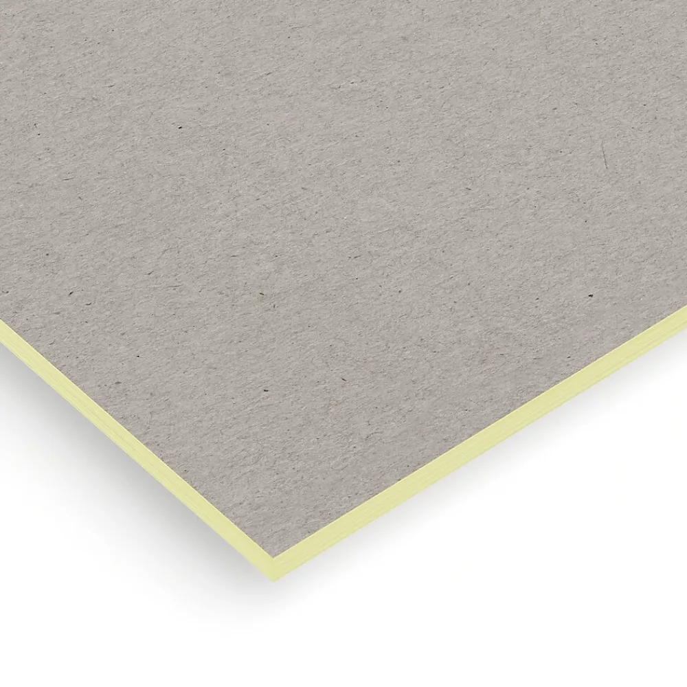 Notepads|Staples Notepad, 8.5" x 11.75", Law Ruled, Canary, 100 Sheets/Pad, Each (ST57348)