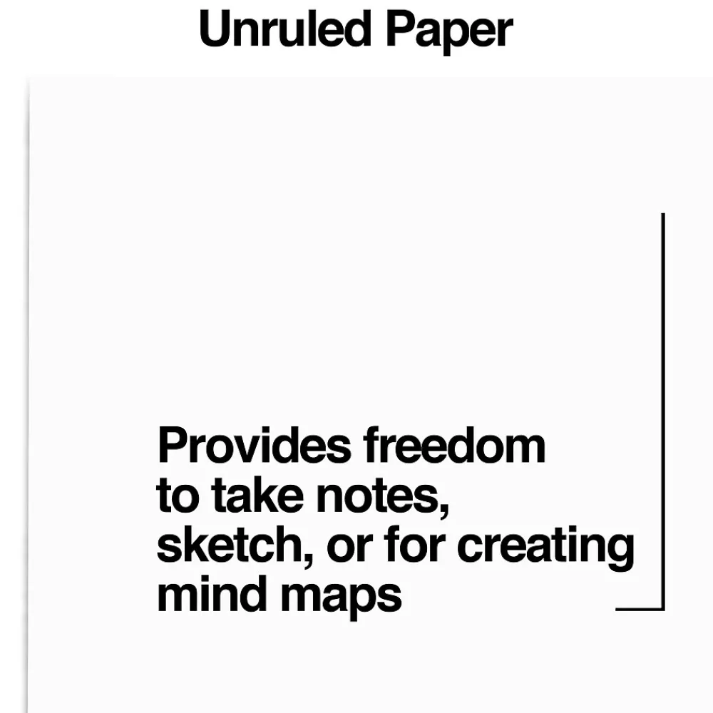 Notepads|Staples Notepads, 5" x 8", Unruled, White, 100 Sheets/Pad, Dozen Pads/Pack (ST57329)