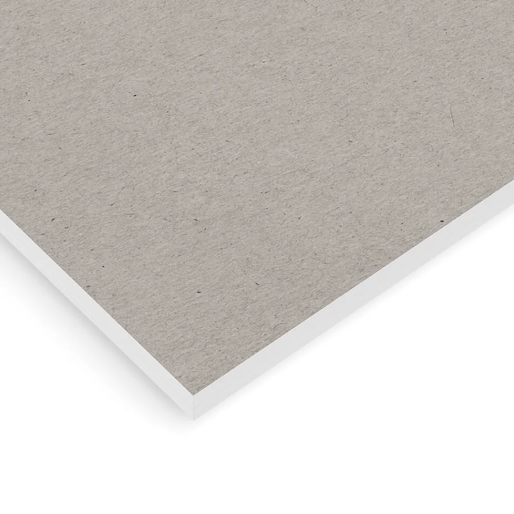Notepads|Staples Notepads, 5" x 8", Unruled, White, 100 Sheets/Pad, Dozen Pads/Pack (ST57329)