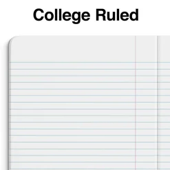 Composition Notebooks|Staples ® Poly Composition Notebook, 7.5" x 9.75", College Ruled, 80 Sheets, (ST55078) Purple