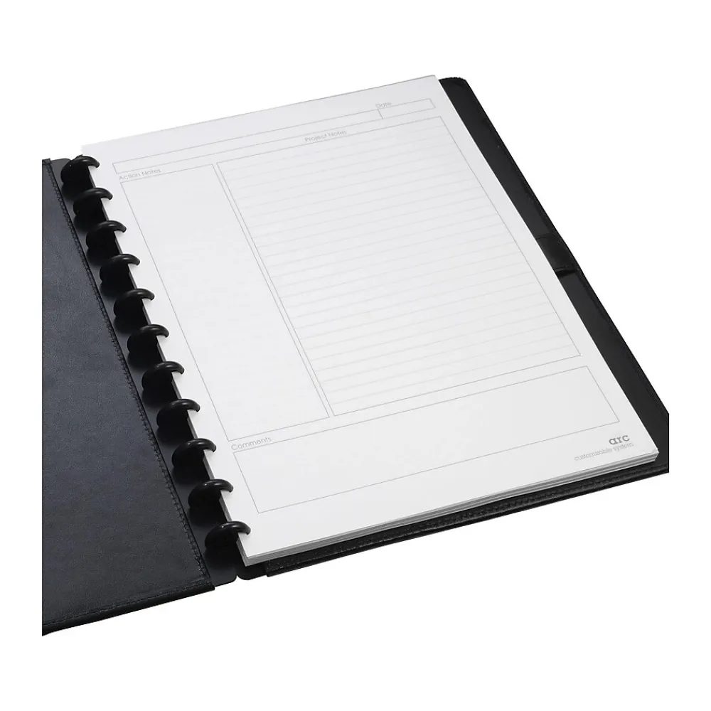 Filler Paper|Staples Premium Arc Notebook System Refill Paper, 8.5" x 11", 50 Sheets, College Ruled, White (20021)