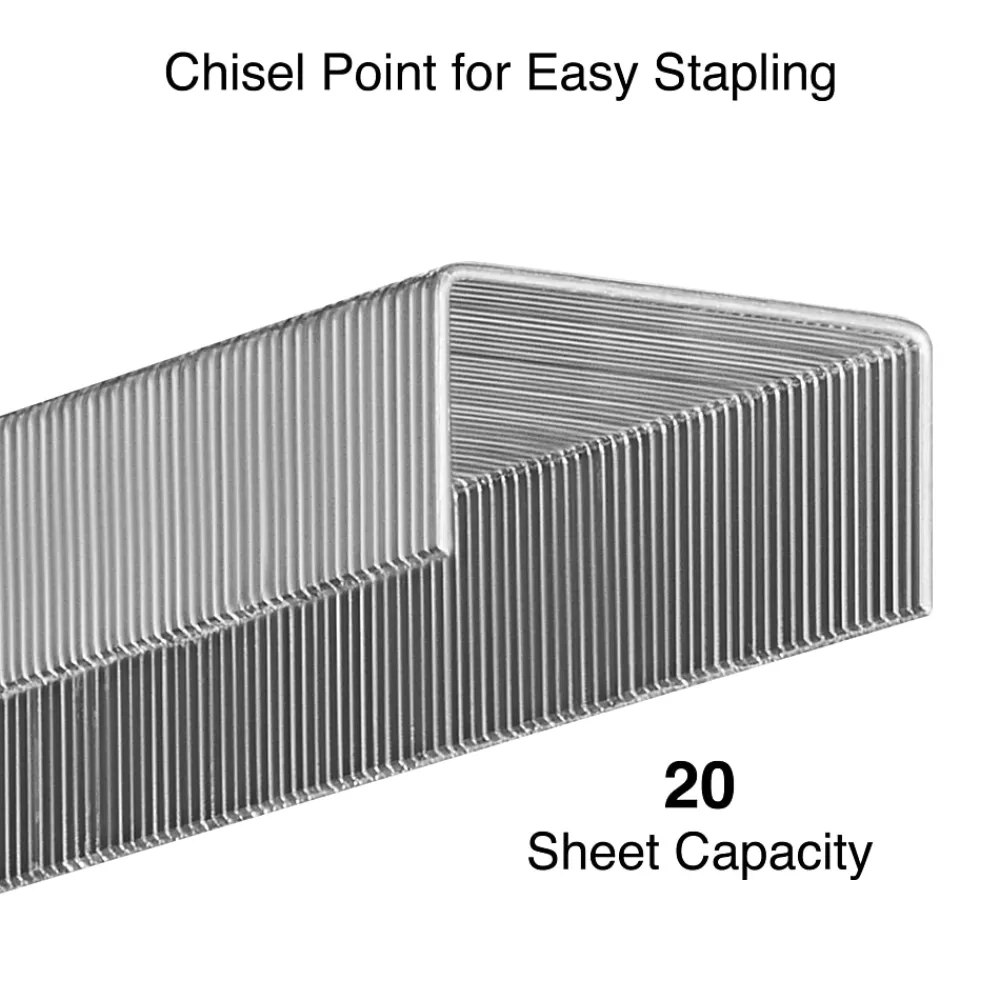 Staples|Staples Premium , 1/4" Leg Length, 5000/Box (TR58088)