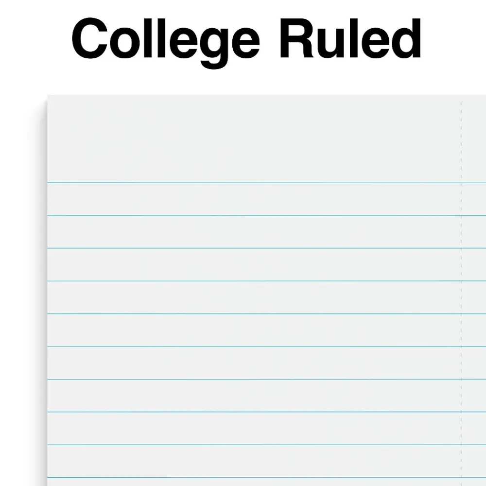 Subject Notebooks|Staples Premium 1-Subject Notebook, 3.5" x 5.5", College Ruled, (TR58291) Gray
