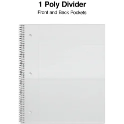 Notebooks|Staples Premium 1-Subject Notebook, 8.5