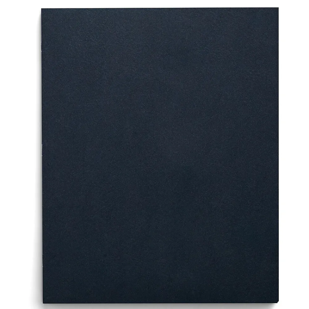 Pocket Folders|Staples Smooth 2-Pocket Paper Folder, , 25/Box (27539-CC) Navy
