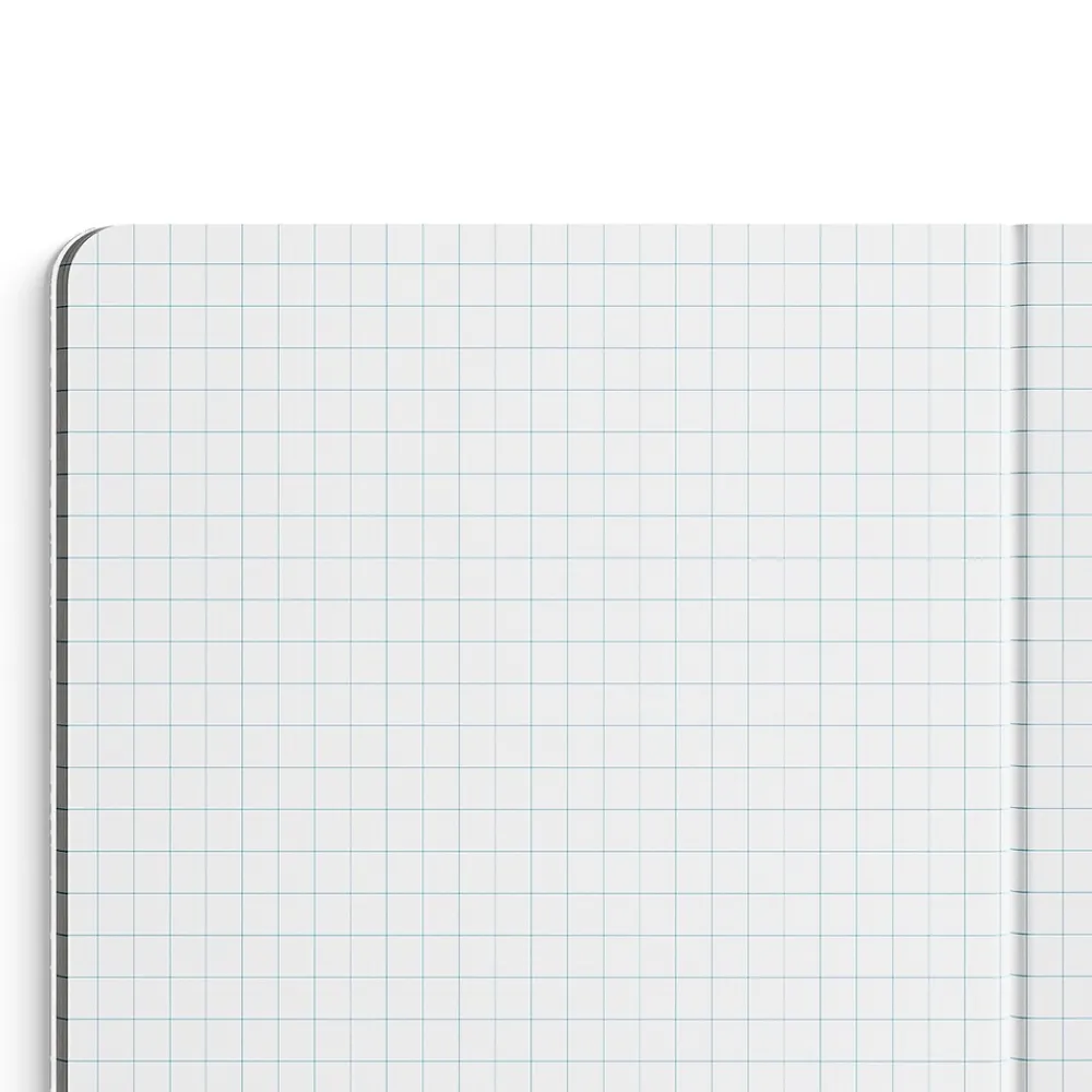 Subject Notebooks|Staples 1-Subject Composition Notebook, 7.5" x 9.75", Graph Ruled, 80 Sheets, Black, 24/Carton (20075CT)