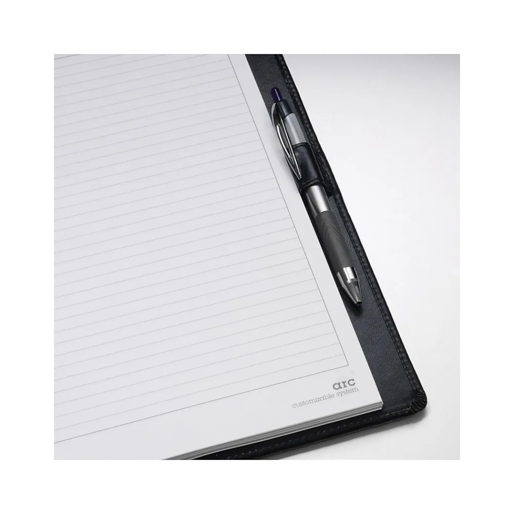 Subject Notebooks|Staples 1-Subject Customizable Notebook, 8.5" x 11", Narrow Ruled, 60 Sheets, Black (19998)