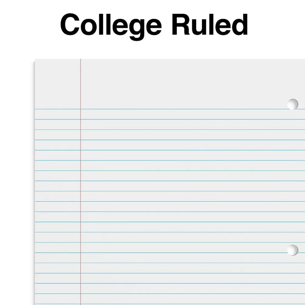 Subject Notebooks|Staples 1-Subject Notebook, 8" x 10.5", College Ruled, 70 Sheets, (TR27502) Green