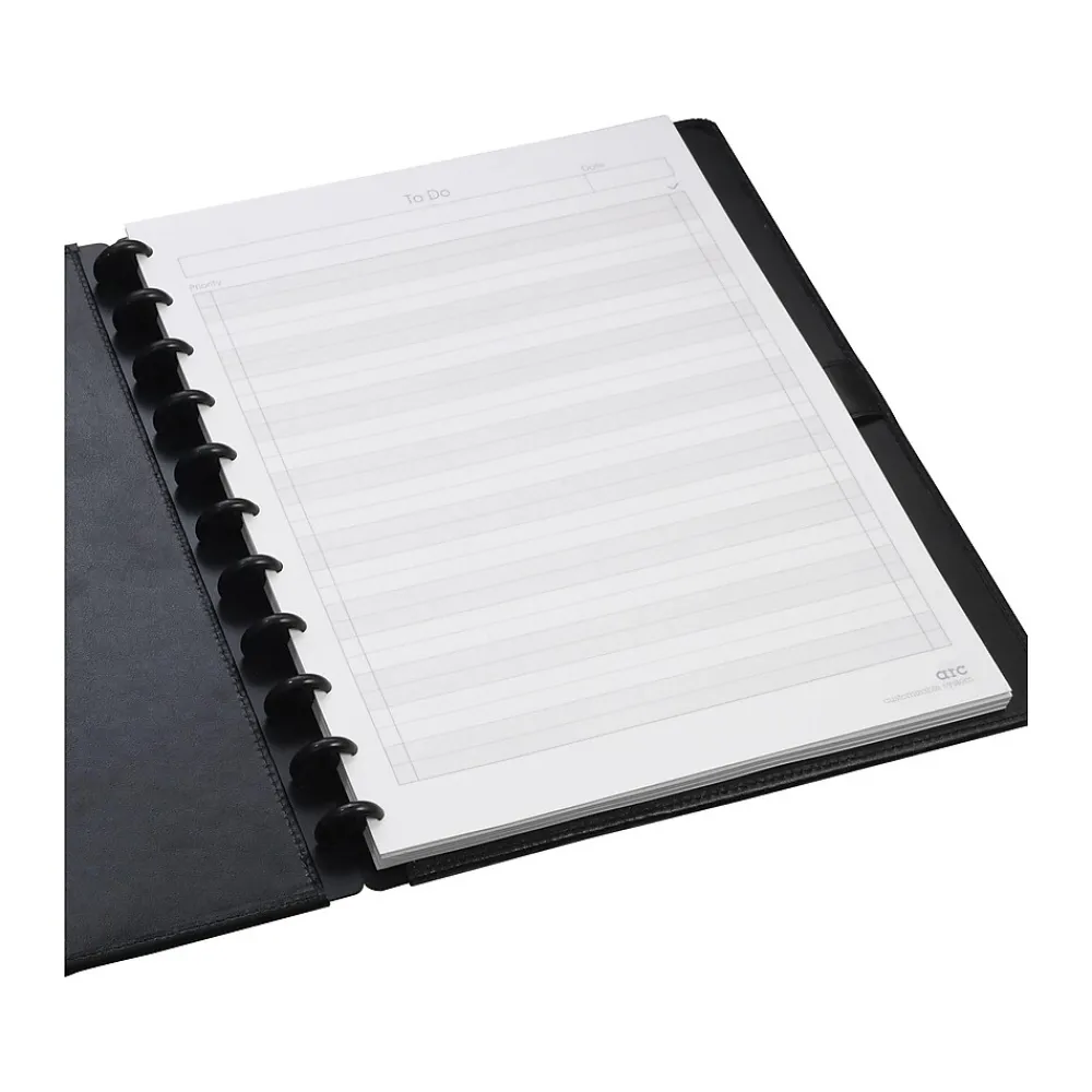 Filler Paper|Staples To-Do Arc Notebook System Refill Paper, 8.5" x 11", 50 Sheets, Cornell Ruled,White (19995)