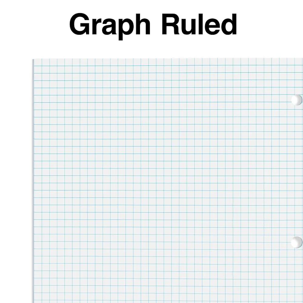 Notebooks|Staples Wireless 1-Subject Notebook, 8.5" x 11", Graph Ruled, 80 Sheets, (ST58384C) Green