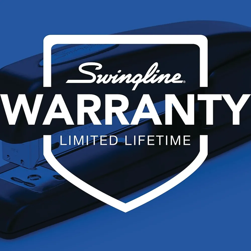 Staplers|Swingline 747 Desktop Stapler, 25 Sheet Capacity, Black (74741)