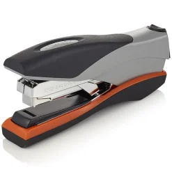 Staplers|Swingline Optima Desk Stapler, 40 Sheet Capacity, Silver/Black (87845)