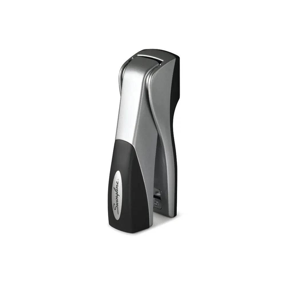 Staplers|Swingline Optima Stapler, 25 Sheet Capacity, Silver (87816)