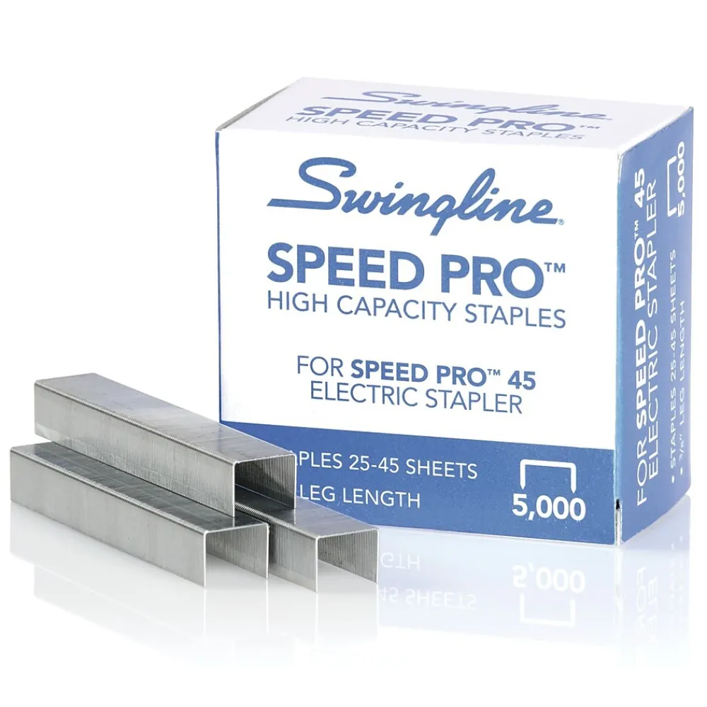 Staples|Swingline ® Speed Pro™ High Capacity Staples, 3/8" Length, 210/Per Strip, 5,000/Per Box (35465)