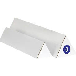 Labels|Tape Logic 1" Circle "0" Number Label, Dark Blue, 500/Roll