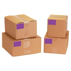 Labels|Tape Logic 5" x 7" Rectangle Inventory Label, Purple, 500/Roll