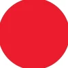 Labels|Tape Logic Inventory Circle Labels, 3/4", Fluorescent Red, 500/Roll (DL610G)
