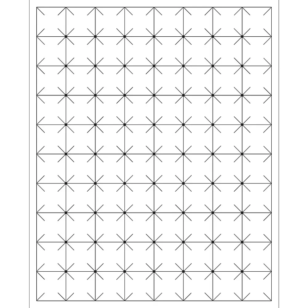 Labels|Tape Logic ® Rectangular Laser Labels, 1" x 1", White, 8000/Case (LL105)