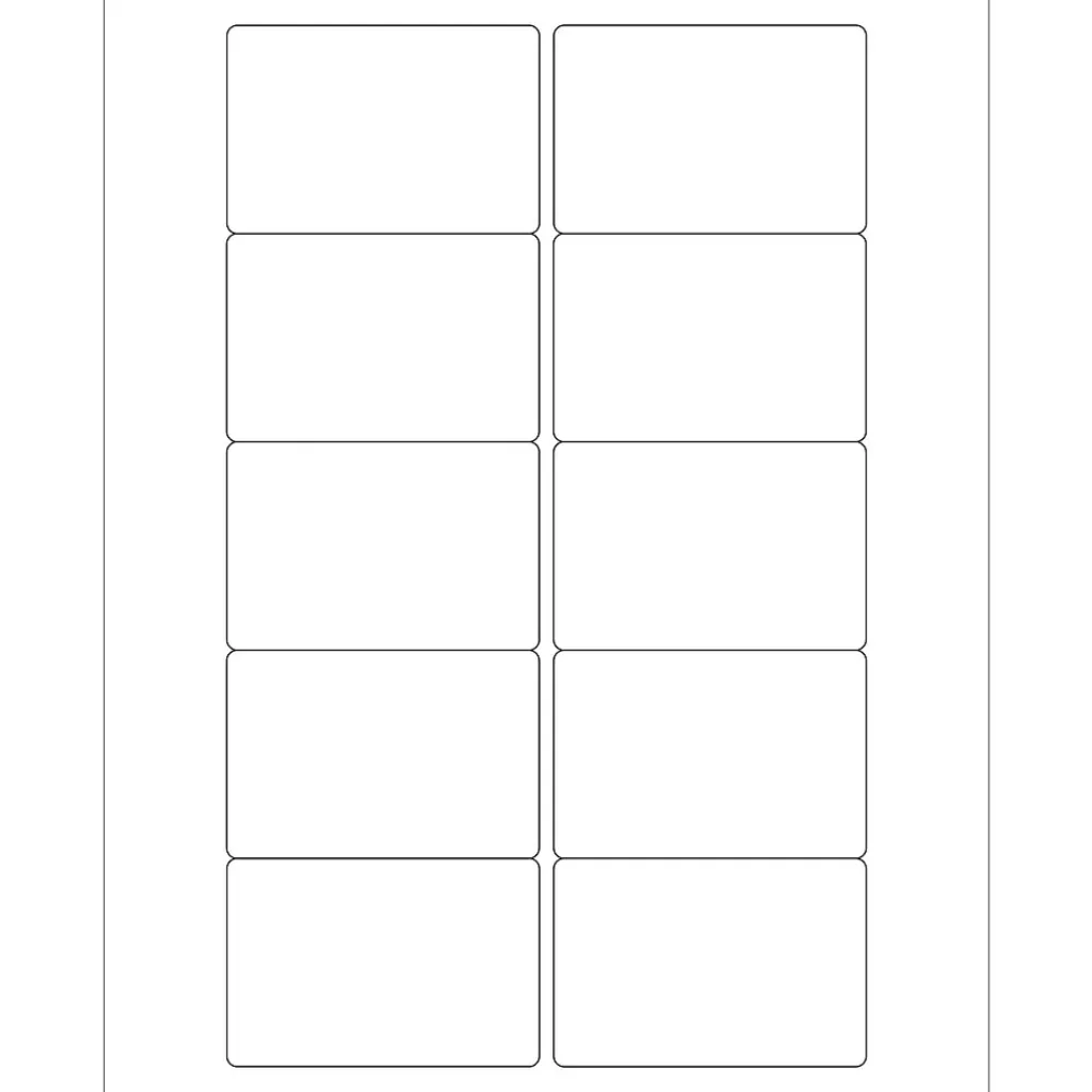 Labels|Tape Logic ® Rectangular Laser Labels, 3" x 2", White, 1000/Case (LL165)