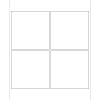 Labels|Tape Logic Rectangular Laser Labels, 4" x 4", White, 400/Case (LL128)