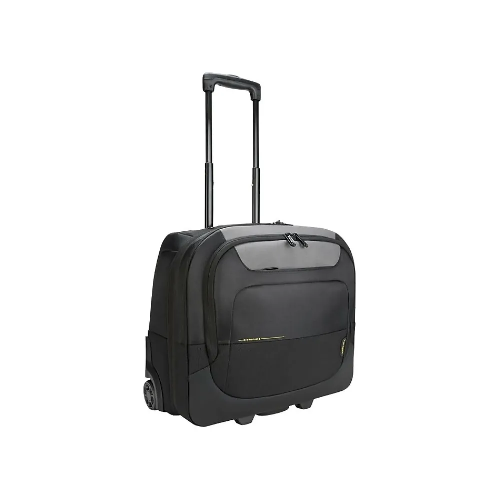 Laptop Bags|Targus CityGear 17.3" Nylon Rolling Laptop Bag, Black (TCG717GL)