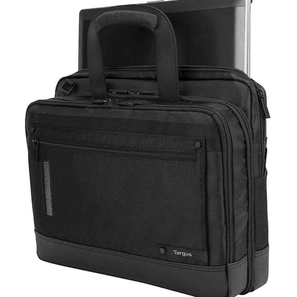Laptop Bags|Targus Revolution 15.6" Nylon Laptop Bag, TSA Checkpoint Friendly, Black (TTL416US)