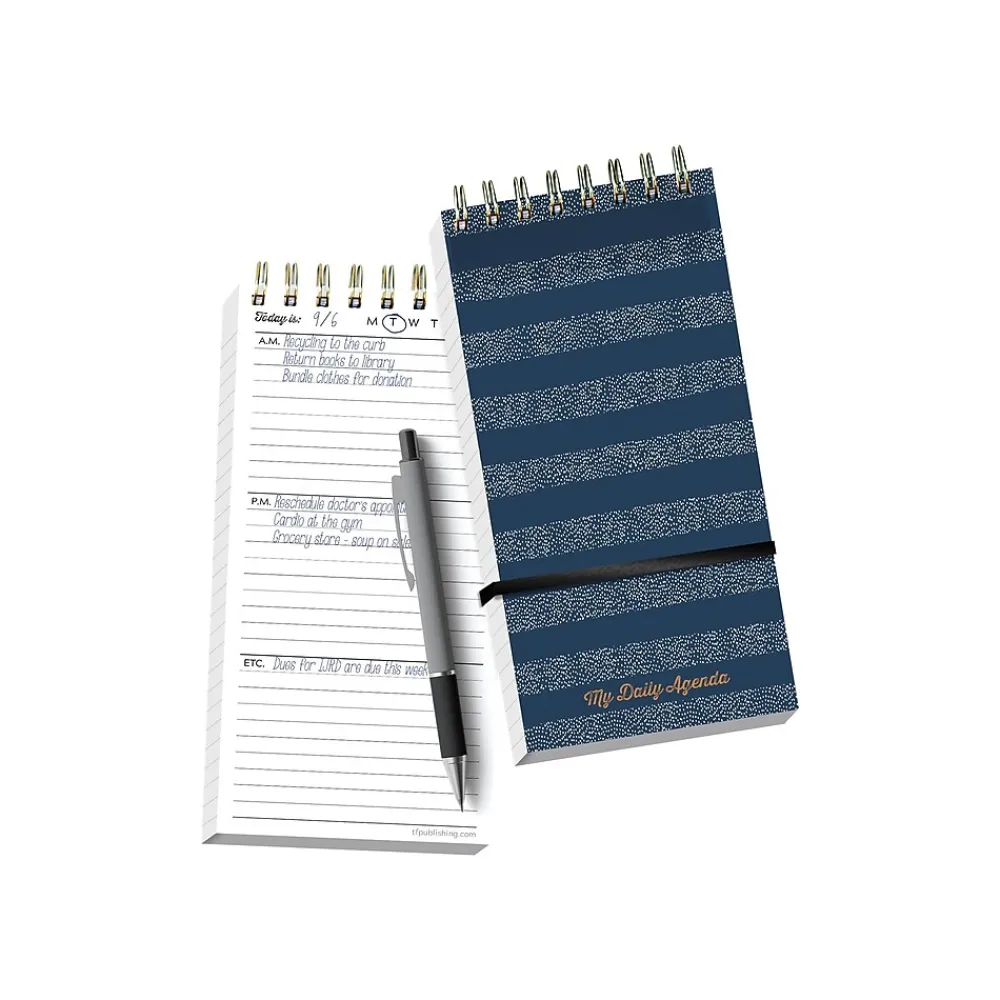 Journals|TF Publishing Hard Journal, 4" x 8.5", Boho Stripe (99-5720)