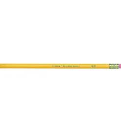 Pencils|Ticonderoga Woodcase Pencil, 2H, No. 4, Yellow Barrel, 12/Pack