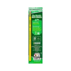 Pencils|Ticonderoga Wooden Pencils, No. 2.5 Medium Lead, Dozen (13885)
