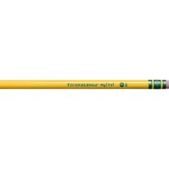 Pencils|Ticonderoga Wooden Pencil, 0.7mm, #2 Medium Lead, 3 Dozen (DIX33336)