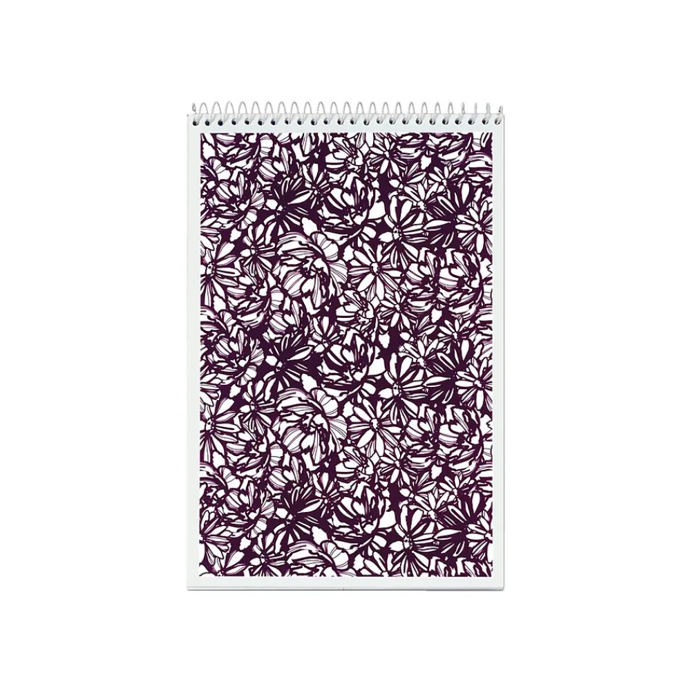 Notepads|TOPS Designer Steno Pads, 6" x 9", Gregg, Assorted Color Covers, 80 Sheets/Pad, 6 Pads/Pack (TOP 80229)