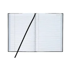 Subject Notebooks|TOPS Royale Professional Notebooks, 8.25" x 11.75", College Ruled, 96 Sheets, Black (25232)