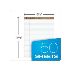 Notepads|TOPS Second Nature Notepad, 8.5