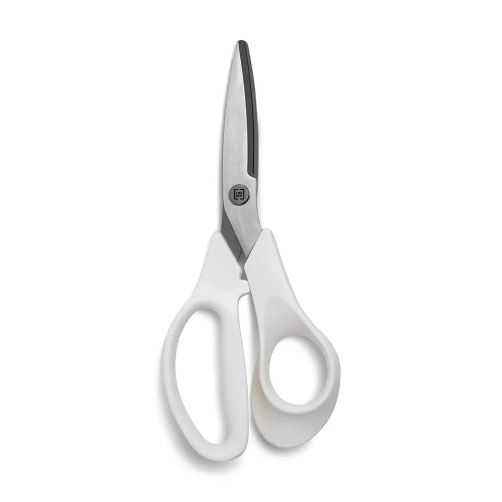 Scissors|TRU RED ™ 7" Stainless Steel Scissors, Straight Handle, 2/Pack (TR55034)