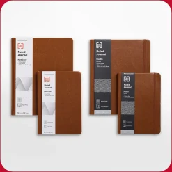 Journals|TRU RED ™ 5.5” x 8” Medium Flexible Cover Narrow Ruled Journal, Light Blue (TR61954)