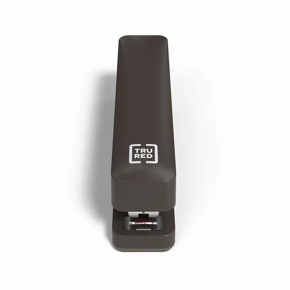 Staplers|TRU RED ™ Desktop Stapler, 20-Sheet Capacity, Black (TR58083)