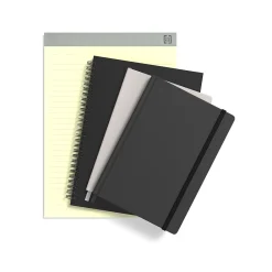 Subject Notebooks|TRU RED ™ Large Folio Soft Cover Ruled Notebook, Black (TR54992)