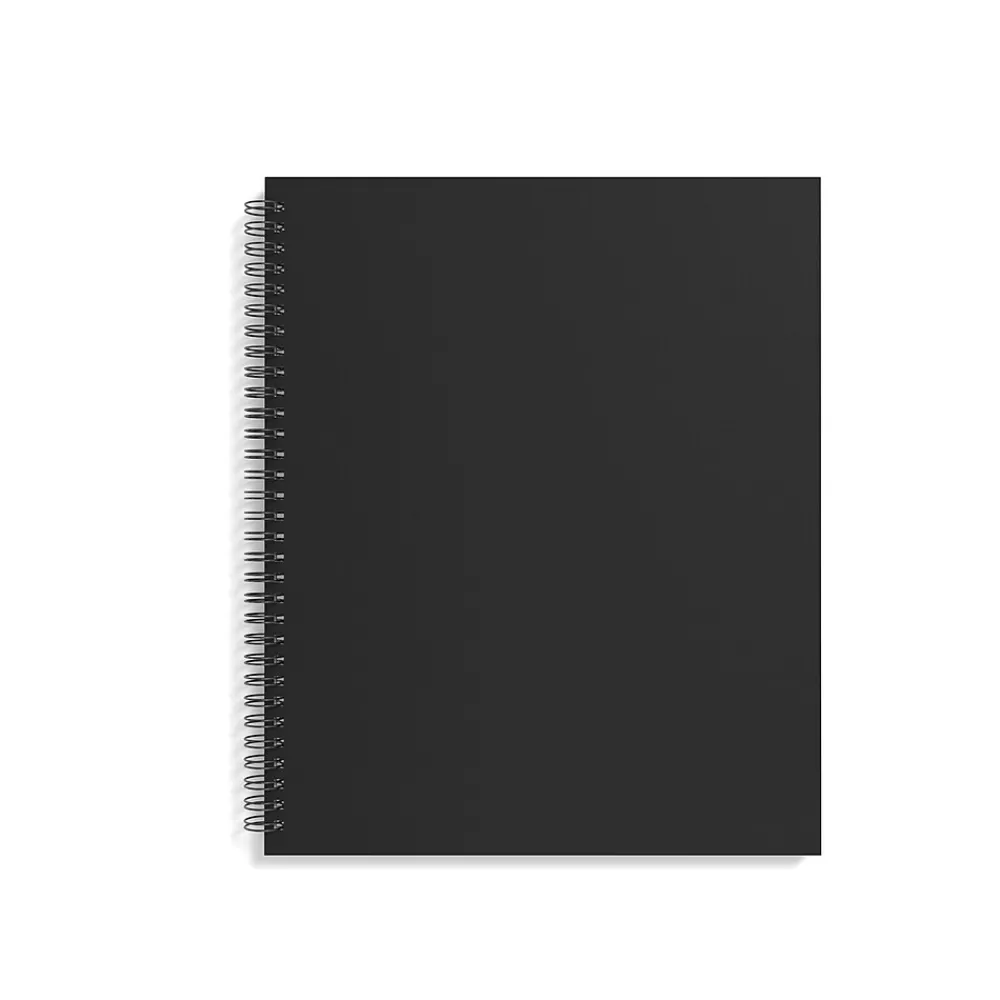 Subject Notebooks|TRU RED ™ Large Soft Cover Meeting Notebook, Black (TR54985)