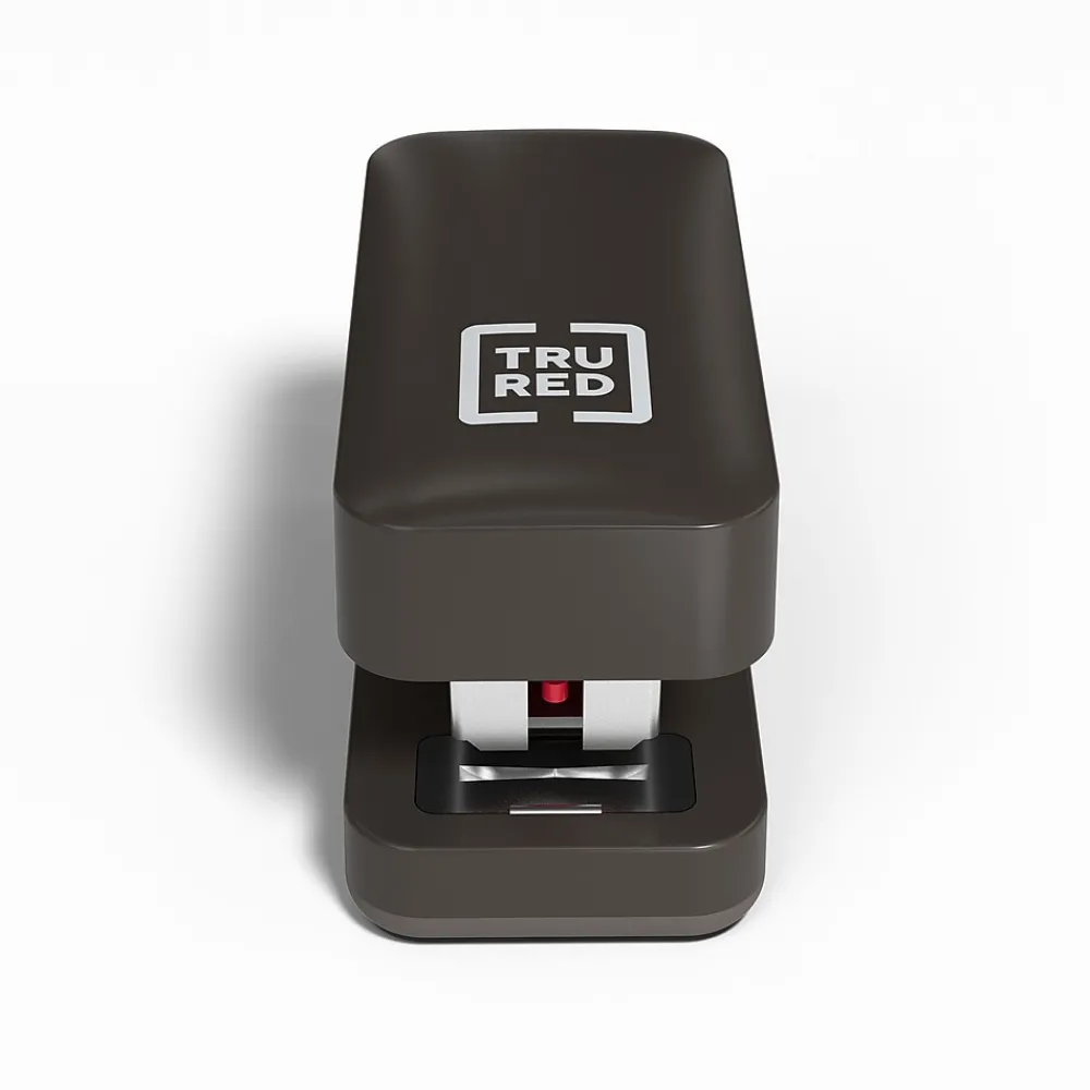 Staplers|TRU RED ™ Mini Stapler, 10-Sheet Capacity, Black (TR58084)