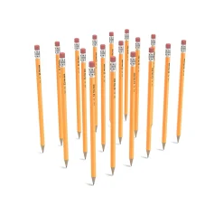 Pencils|TRU RED ™ Pre-Sharpened Wooden Pencil, 2.2mm, #2 Medium Lead, 72/Pack (TR58564)