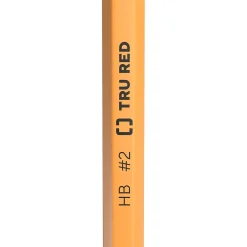 Pencils|TRU RED ™ Pre-Sharpened Wooden Pencil, 2.2mm, #2 Medium Lead, 48/Pack (TR58560)
